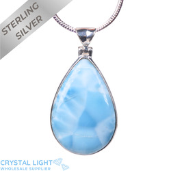 Larimar Drop Pendant