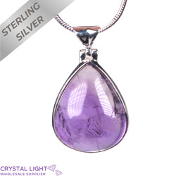 Amethyst Drop Pendant