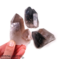 Smokey Quartz Twin Points Lot