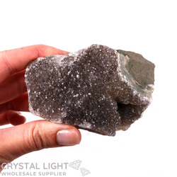 Black Amethyst Druse