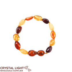 Amber "Teething" Bracelet - Mixed