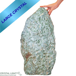 Other Large Crystals: Fuchsite Cut Base