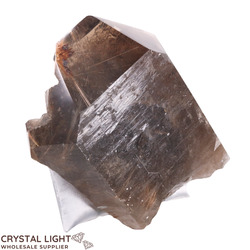 Smokey Rutilated Semi-Polished Point