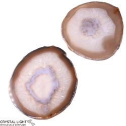 Natural Agate Slice Lot