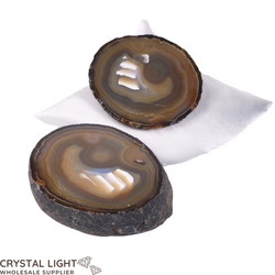 Crystal Pots: Agate Pot with Lid