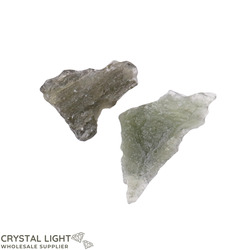 Crystal Specimen Lots: Moldavite Specimen Lot (1.47g)