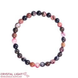 Mixed Tourmaline Bracelet 6mm