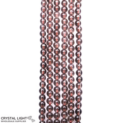 4mm Bead: Smokey Quartz Beads 4mm (3.5mm)