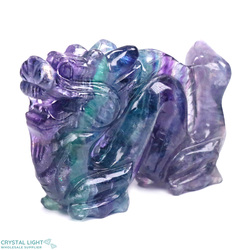 Dragons: Rainbow Fluorite Dragon