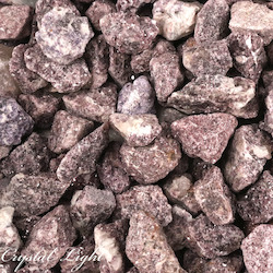 Rough by Weight: Lepidolite Rough Small /500g