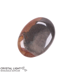 Soapstones & Palmstones Single Listings: Polychrome Jasper Palmstone (Single)