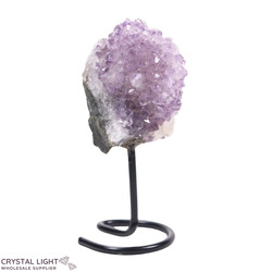 Display Pieces on Stand: Amethyst Druse on Stand