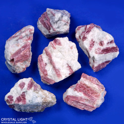 Crystal Specimen Lots: Pink Tourmaline & Aquamarine Specimen Lot