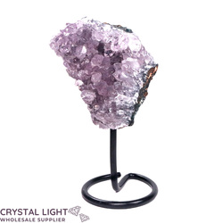 Display Pieces on Stand: Amethyst Druse on Stand