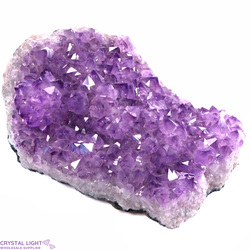Single Druse Pieces: Amethyst Druse with Flower