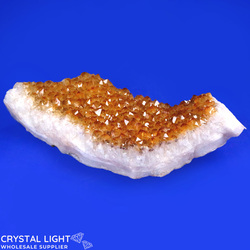 Single Druse Pieces: Citrine Druse
