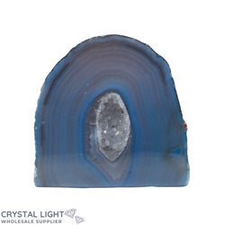 Agate Geodes: Blue Agate Geode