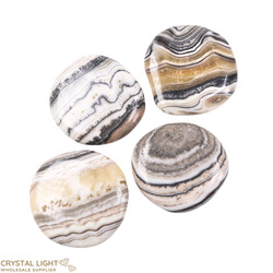 Banded Zebra Calcite Flatstone Lot