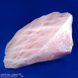 Rose Quartz Rough Piece (Blade Cut)