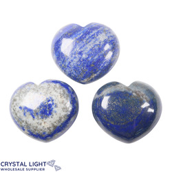 Lapis Lazuli Puff Heart