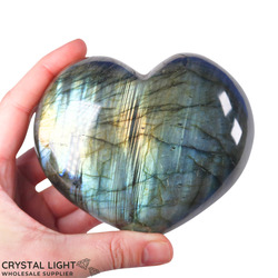 Hearts: Labradorite Large Heart