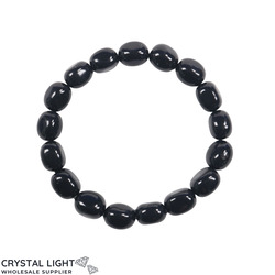 Black Obsidian Tumble Bracelet