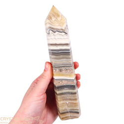 Banded Calcite Large Point