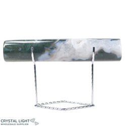 Moss Agate Jewellery Display