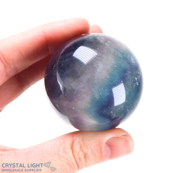 Rainbow Fluorite Sphere /45mm