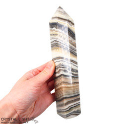 Banded Calcite Large Point