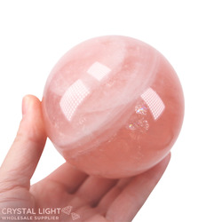 Rose Quartz Sphere /76mm