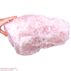 Single Rough Listings: Rose Quartz Rough Piece