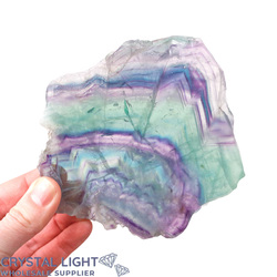 Rainbow Fluorite Slab