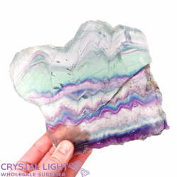 Rainbow Fluorite Slab