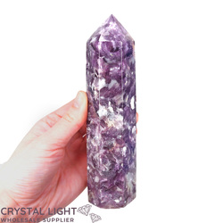 Lepidolite Point