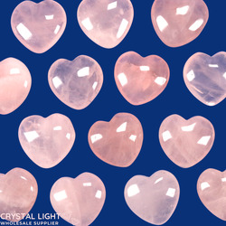 Rose Quartz Mini Heart