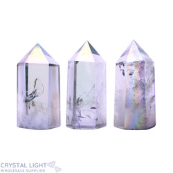 Purple Aura Quartz Point Lot