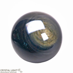 Goldsheen Obsidian Sphere /74mm