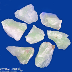 Green Calcite Rough Lot