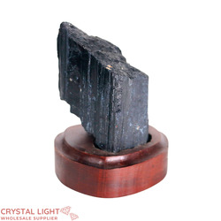 Black Tourmaline on Stand