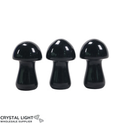 Black Obsidian Mushroom