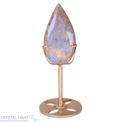 Display Pieces on Stand: Moonstone Drop on Stand