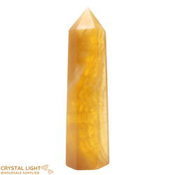 Yellow Fluorite Point