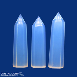 Polished Points By Quantity: Opalite Point