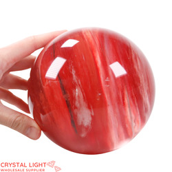 Strawberry Obsidian Sphere /129mm