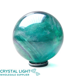 Spheres: Rainbow Fluorite Sphere /62mm