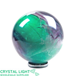 Rainbow Fluorite Sphere /61mm