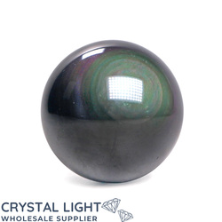 Rainbow Obsidian Sphere /56mm