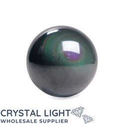 Spheres: Rainbow Obsidian Sphere /48mm