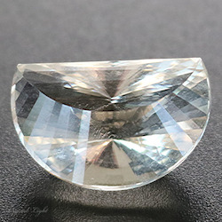 Cut Gemstones: Natural Citrine Half Moon Shape